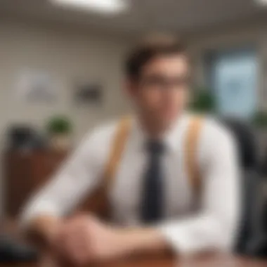 Hilarious Mockumentary Interviews Main character in an amusing mockumentary interview setup