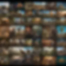 A collage of streaming platforms featuring Animal Kingdom