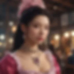 A captivating scene from Paradise Kiss showcasing key characters