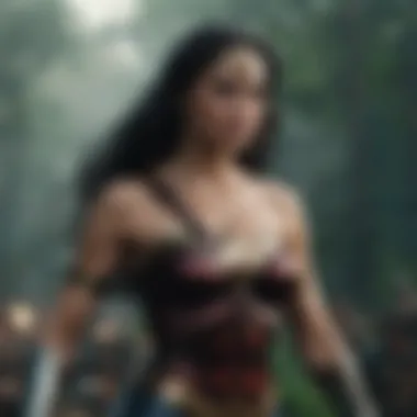 Strength and Grace Combined Wonder Woman's Amazonian Battle Attire