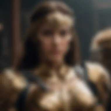 Majestic Symbolism in Metal Wonder Woman's Golden Eagle Armor