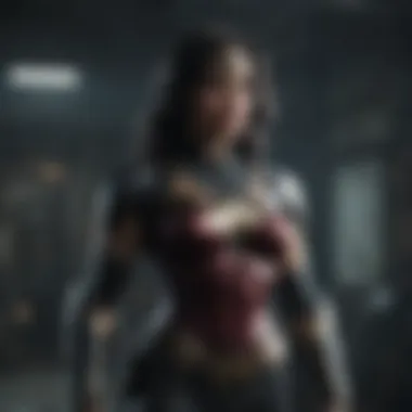 Sleek and Functional Design Wonder Woman's Modern Tactical Suit