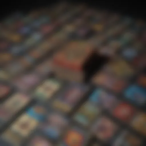 Visual representation of various Yu-Gi-Oh cards