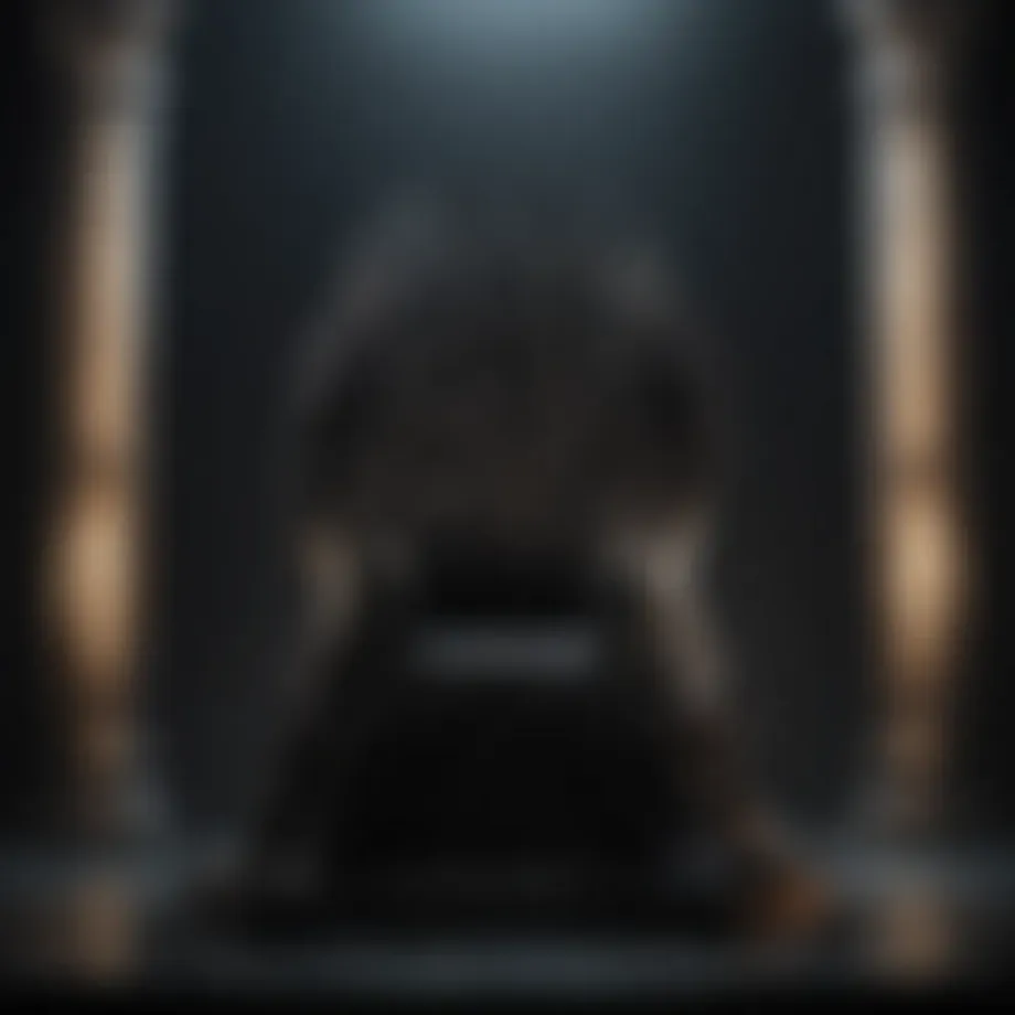 The Iron Throne symbolizing power struggles