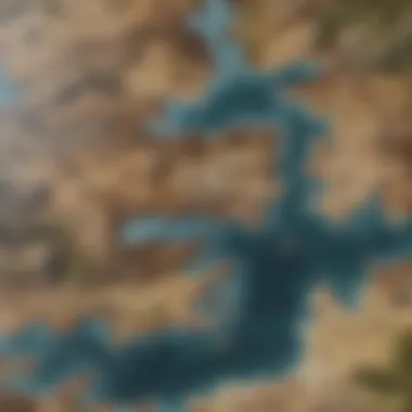 A map of Westeros illustrating the show's intricate world-building