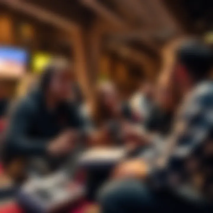 Gamers Engaging Over NES Classics Community of gamers discussing classic NES games