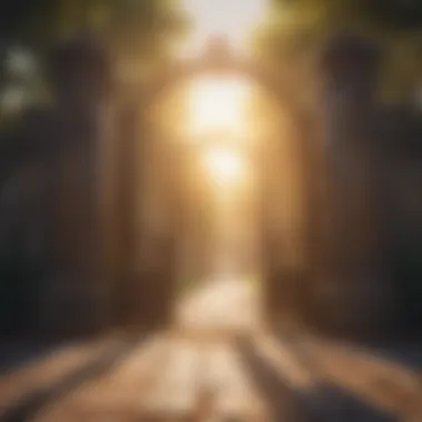 Magical Gates Opening to Another Dimension Magical Gates Opening to Another Dimension