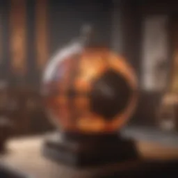 A collection of diverse Genshin Impact artifacts displayed artistically.