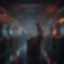 Glowing Star Wars Arcade Machine