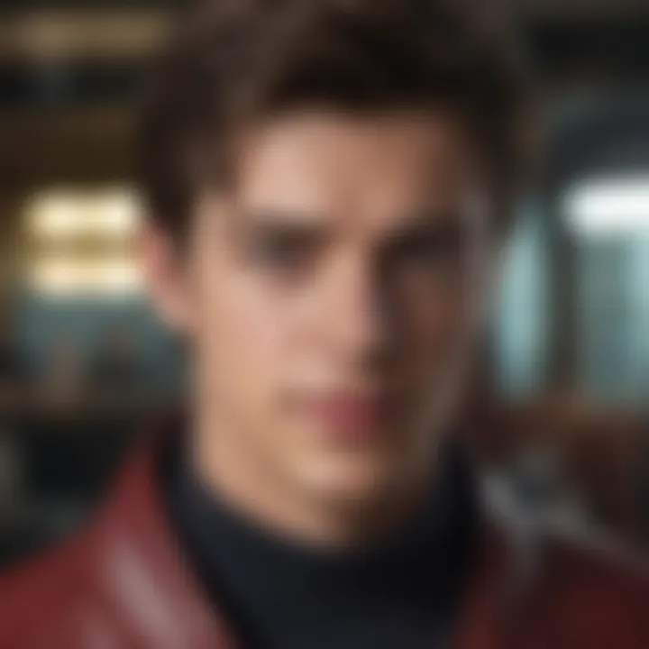 Grant Gustin portraying a complex character in his latest film