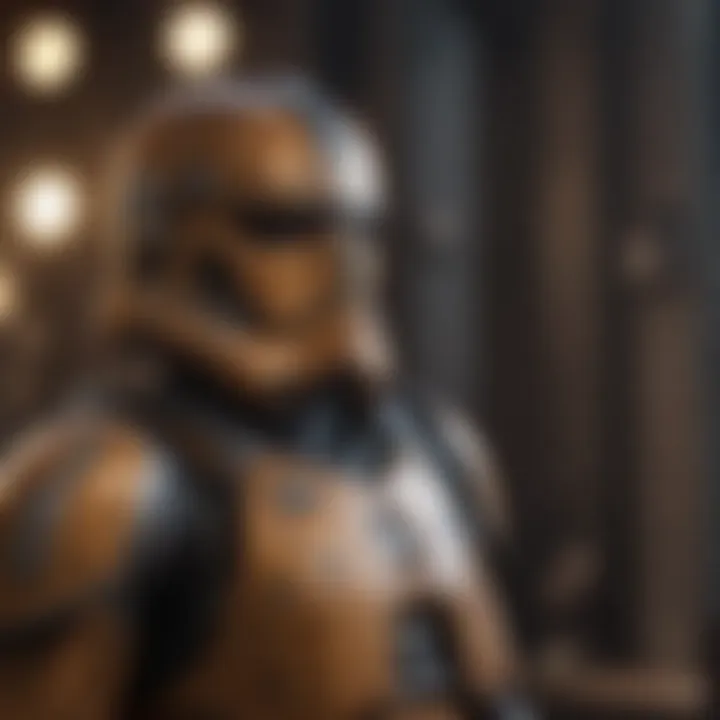 User interface of Hero Forge showcasing Star Wars themed customization options