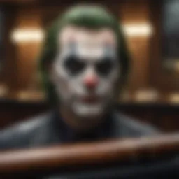 Intricate Joker Cue Design
