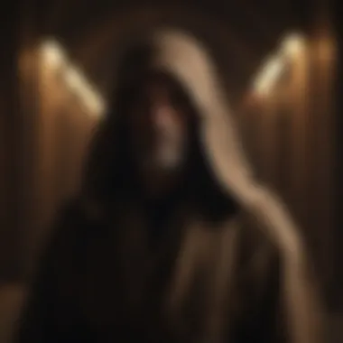 Mysterious Jedi cloaked in darkness