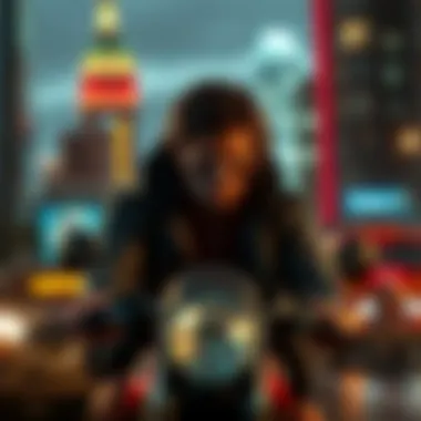 Vigilante Themes in Kick-Ass 2 Vigilante themes illustrated through a striking cityscape