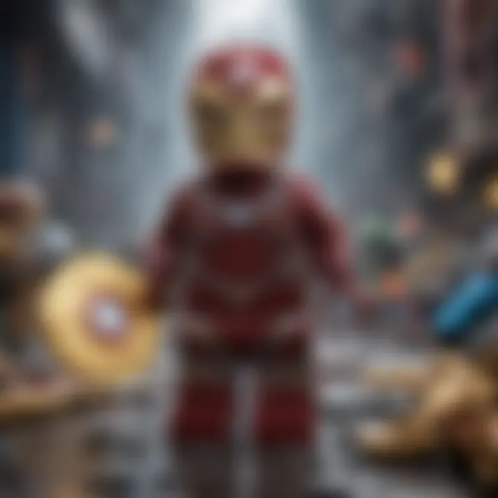 LEGO Avengers: Endgame fusion with movie elements