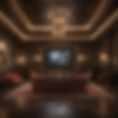 Luxurious ambiance for HBO streaming