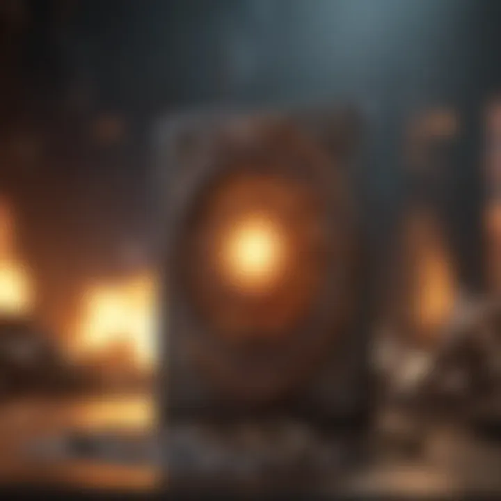 A historical timeline displaying the evolution of card strength
