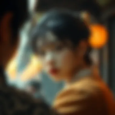 A detailed view of character development in Mahwa.