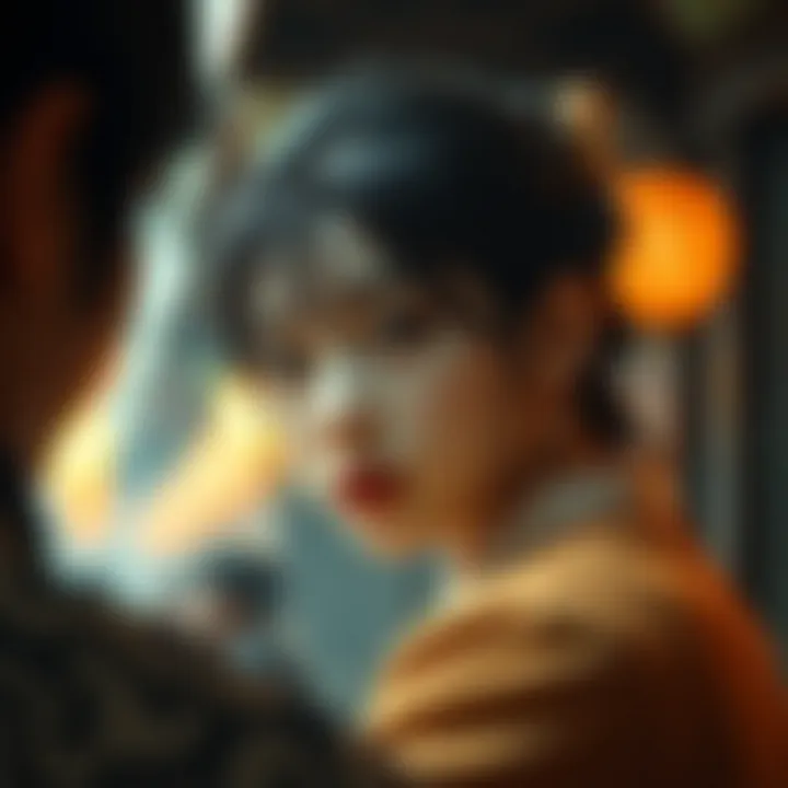 A detailed view of character development in Mahwa.