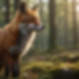 Majestic Fox in Natural Habitat