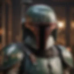 Mandalorian Warrior in Beskar Armor