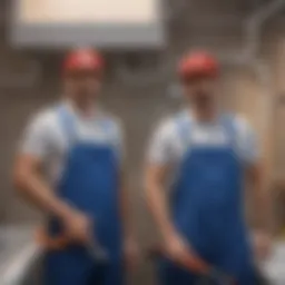 Artistic interpretation of Mario and Luigi showcasing their plumbing skills