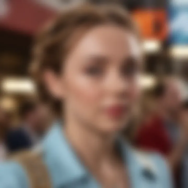 Marquee Scene with Jodie Comer in 'Free Guy'