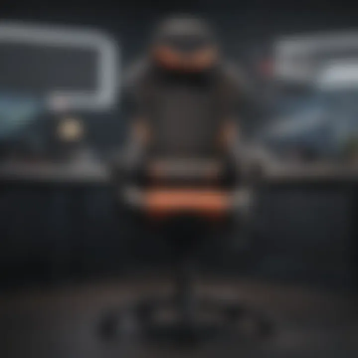 Mesh Back Gaming Chair