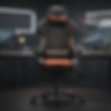 Sleek Mesh Back Gaming Chair Mesh Back Gaming Chair