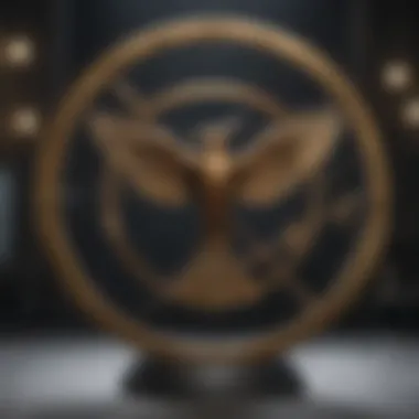 Symbolic Mockingjay Pin