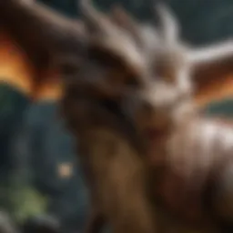 Mystical Creature in Dragon Movie