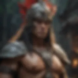 Mystical Warrior Artwork by Frank Frazetta