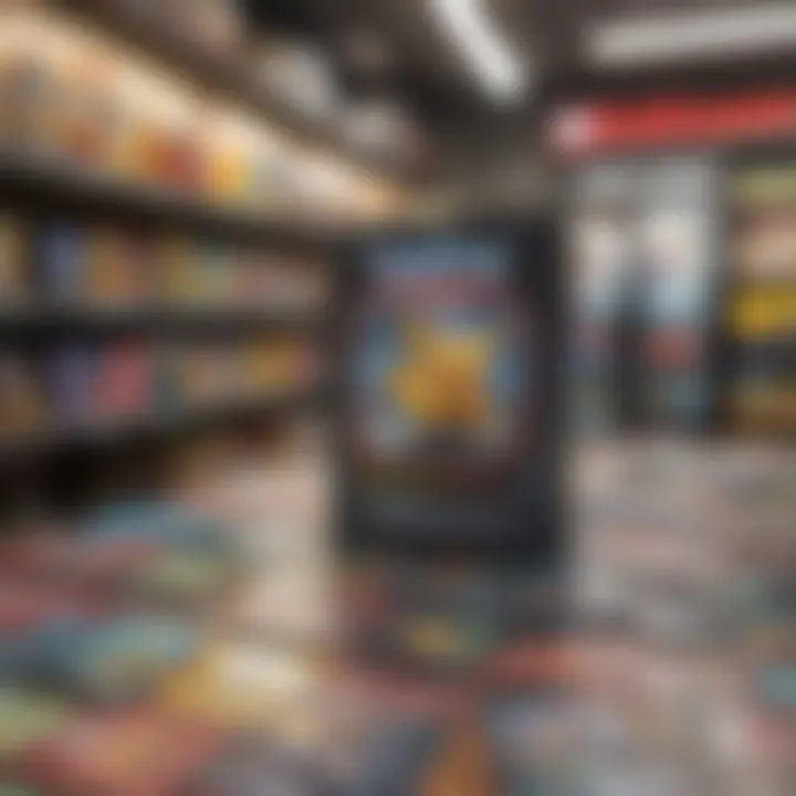 Market trends and analytics chart for Pokémon card collectibles.