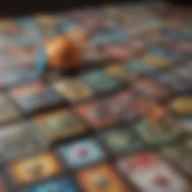 A collection of rare Pokémon cards displayed elegantly.