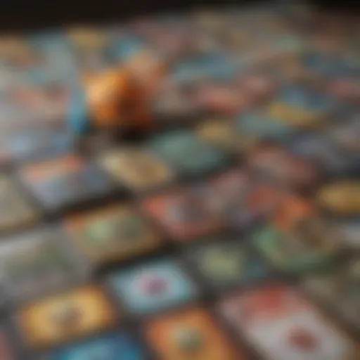 A collection of rare Pokémon cards displayed elegantly.