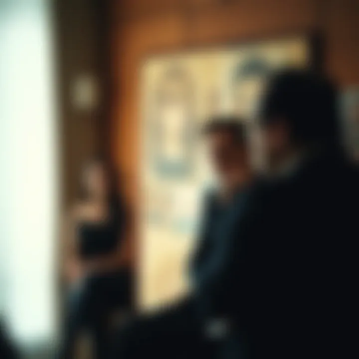 A creative team discussing the adaptation of Gaiman's stories