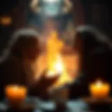 A captivating scene from a television adaptation of a Neil Gaiman novel