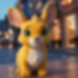 Screenshot showcasing the Neopets app interface