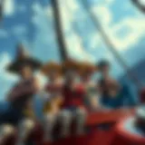 The iconic Straw Hat crew on a grand adventure