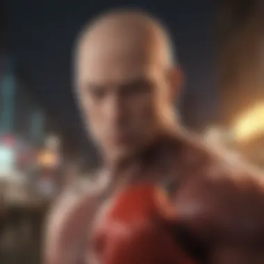 Illustration depicting the satirical elements in One Punch Man's narrative