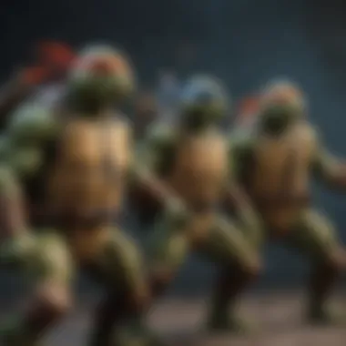 Evolution of Ninja Turtle Action Figures