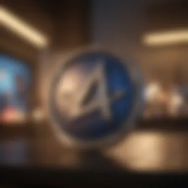 Paramount+ logo in a modern digital setting