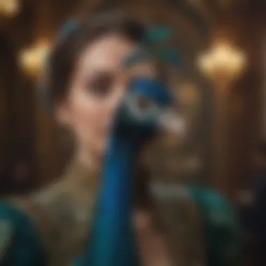 Historical Context of Peacock An artistic representation of the historical context surrounding the film's release