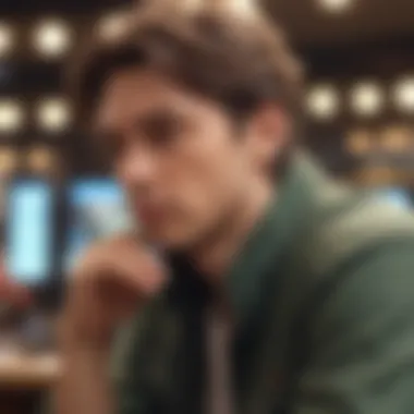 Intelligent Strategist Deep in Thought Pensive Strategist