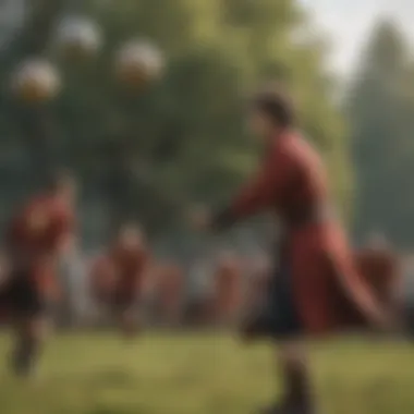 Thrilling Quidditch Match: The Sport of Witches and Wizards Quidditch Match in Harry Potter