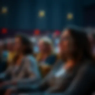 Captivated Audience Experience An audience captivated by the latest film screenings