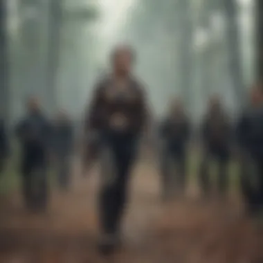 The Defiant Last Stand of the Survivors Survivors' Last Stand Against the Oncoming Threat