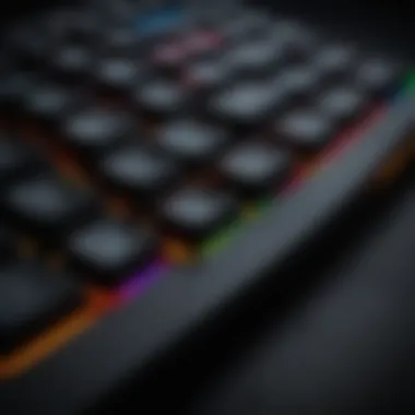 Vibrant RGB Backlit Gaming Keyboard for Visual Immersion RGB Backlit Gaming Keyboard