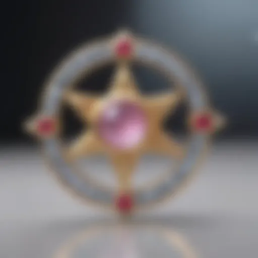 Elegant Sailor Moon Crystal Brooch