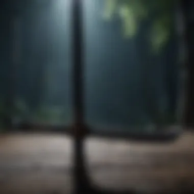 Moonlit Blade of the Last Ronin Samurai Sword in Moonlight